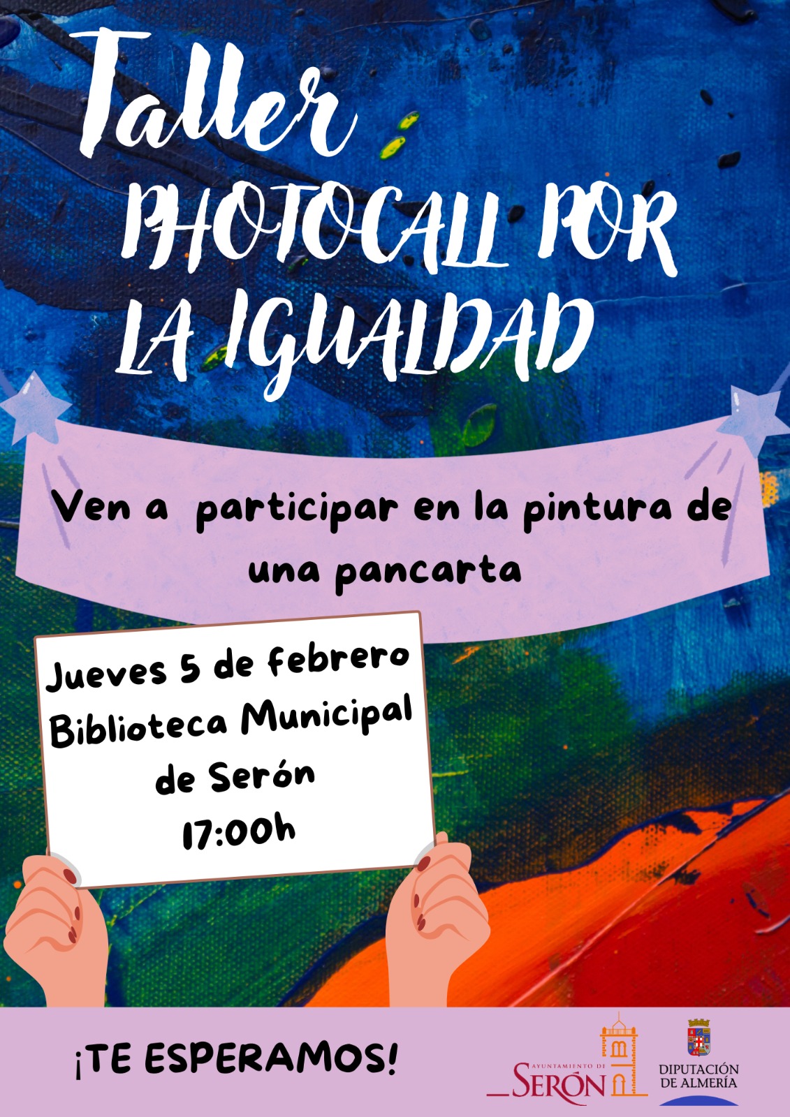 TALLER PHOTOCALL POR LA IGUALDAD 05/02/2026
